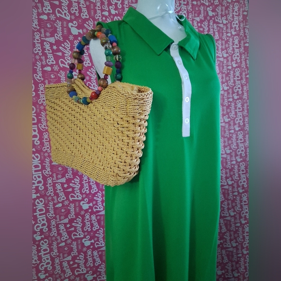 🔥NWT FLOWY Sport Summer Polo Dress 3X - Picture 8 of 12